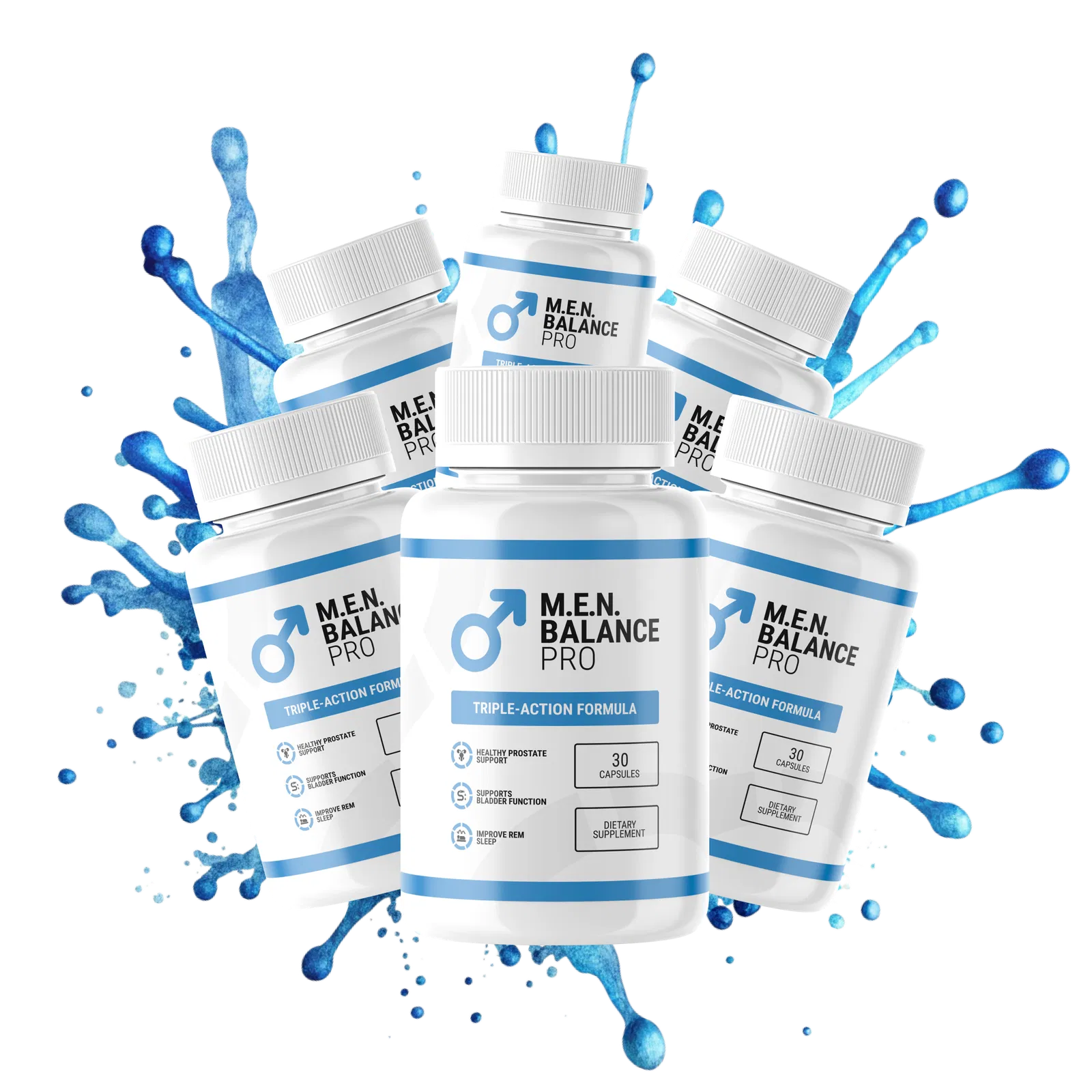 Men Balance Pro supplement six bottle